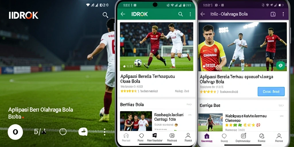 Antarmuka aplikasi IDROK yang informatif dan menarik.
