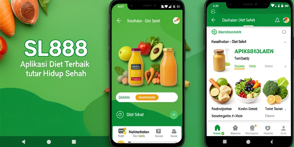 Antarmuka user-friendly SL888 untuk diet sehat.